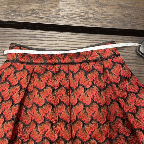Maje Julian jacquard mini skirt